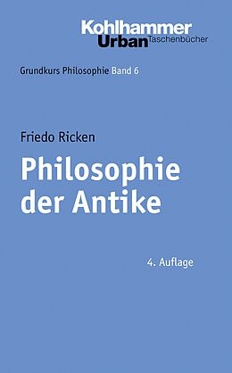 Kartonierter Einband Philosophie der Antike von Friedo Ricken