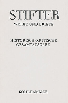 Fester Einband Schriften zur Bildenden Kunst von Adalbert Stifter