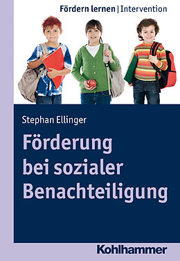 Kartonierter Einband Förderung bei sozialer Benachteiligung von Stephan Ellinger
