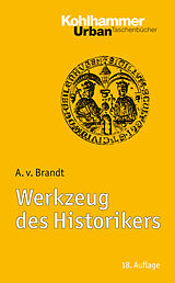Kartonierter Einband Werkzeug des Historikers von Ahasver von Brandt