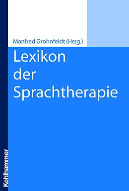 E-Book (pdf) Lexikon der Sprachtherapie von Manfred Grohnfeldt
