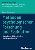 E-Book (epub) Methoden psychologischer Forschung und Evaluation von Rainer Westermann