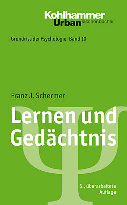 E-Book (epub) Lernen und Gedächtnis von Franz J. Schermer