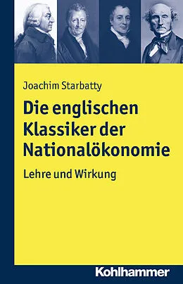 E-Book (pdf) Die englischen Klassiker der Nationalökonomie von Joachim Starbatty