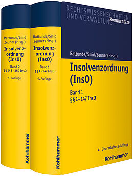 Fester Einband Insolvenzordnung (InsO) von Bahram Aghamiri, Peter Depré, Rolf Rattunde