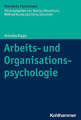 E-Book (pdf) Arbeits- und Organisationspsychologie von Annette Kluge