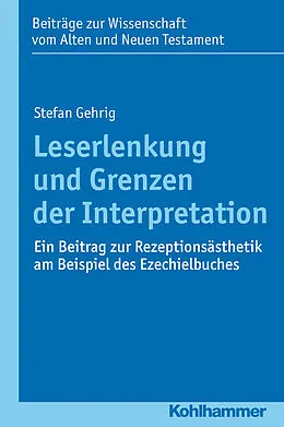 E-Book (pdf) Leserlenkung und Grenzen der Interpretation von Stefan Gehrig