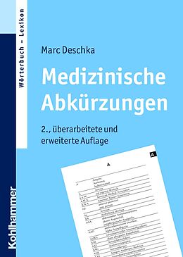 E-Book (pdf) Medizinische Abkürzungen von Marc Deschka