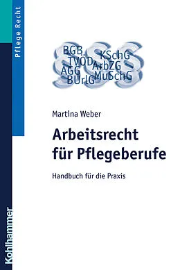 E-Book (pdf) Arbeitsrecht für Pflegeberufe von Martina Weber