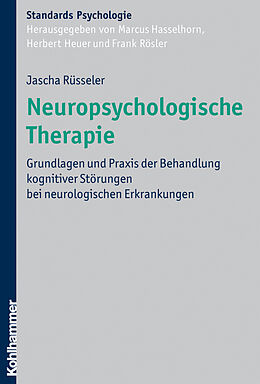 E-Book (epub) Neuropsychologische Therapie von Jascha Rüsseler