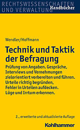E-Book (pdf) Technik und Taktik der Befragung von Axel Wendler, Helmut Hoffmann