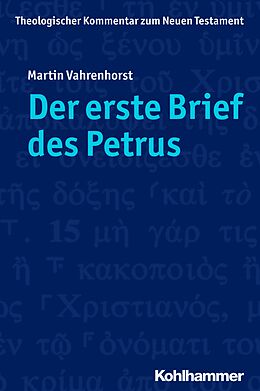E-Book (pdf) Der erste Brief des Petrus von Martin Vahrenhorst