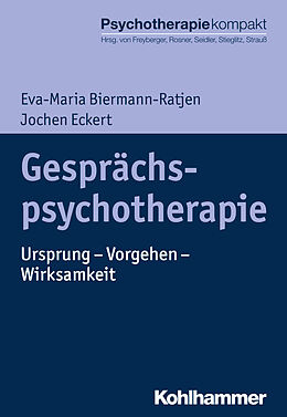 Kartonierter Einband Gesprächspsychotherapie von Eva-Maria Biermann-Ratjen, Jochen Eckert