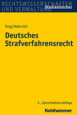 E-Book (pdf) Deutsches Strafverfahrensrecht von Manfred Heinrich