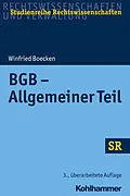 E-Book (epub) BGB - Allgemeiner Teil von Winfried Boecken