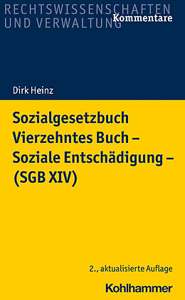 Kartonierter Einband Sozialgesetzbuch Vierzehntes Buch - Soziale Entschädigung - (SGB XIV) von Dirk Heinz