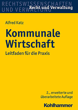 E-Book (pdf) Kommunale Wirtschaft von Alfred Katz, Nicolas Sonder, Jan Seidel