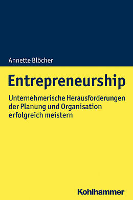 Kartonierter Einband Entrepreneurship von Annette Blöcher