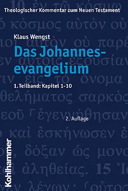 E-Book (pdf) Das Johannesevangelium von Klaus Wengst