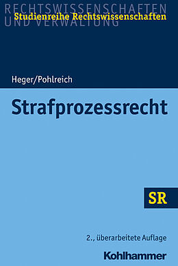 Kartonierter Einband Strafprozessrecht von Martin Heger, Erol Pohlreich