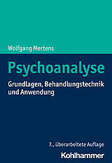 Kartonierter Einband Psychoanalyse von Wolfgang Mertens