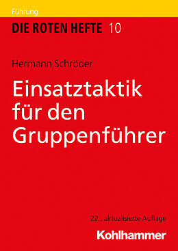 Kartonierter Einband Einsatztaktik für den Gruppenführer von Hermann Schröder