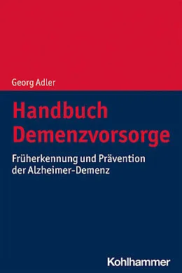 E-Book (pdf) Handbuch Demenzvorsorge von Georg Adler