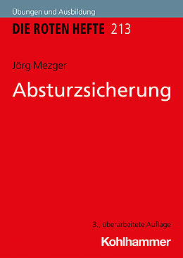 Kartonierter Einband Absturzsicherung von Jörg Mezger