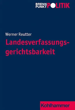 E-Book (pdf) Landesverfassungsgerichtsbarkeit von Werner Reutter