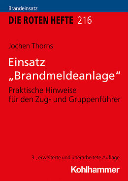 E-Book (pdf) Einsatz &quot;Brandmeldeanlage&quot; von Jochen Thorns