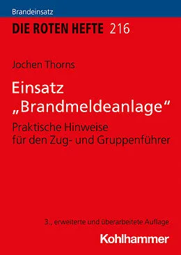 E-Book (pdf) Einsatz "Brandmeldeanlage" von Jochen Thorns