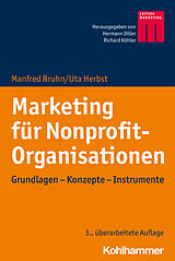 Fester Einband Marketing für Nonprofit-Organisationen von Manfred Bruhn, Uta Herbst