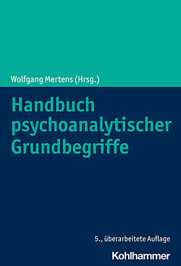 Fester Einband Handbuch psychoanalytischer Grundbegriffe von 