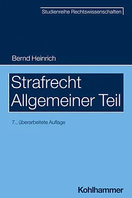 E-Book (epub) Strafrecht - Allgemeiner Teil von Bernd Heinrich