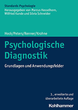 Kartonierter Einband Psychologische Diagnostik von Michael Hock, Jan Peters, Karl-Heinz Renner
