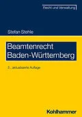 E-Book (epub) Beamtenrecht Baden-Württemberg von Stefan Stehle