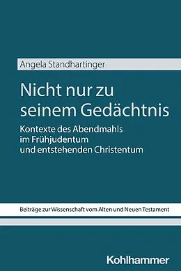 E-Book (pdf) Nicht nur zu seinem Gedächtnis von Angela Standhartinger