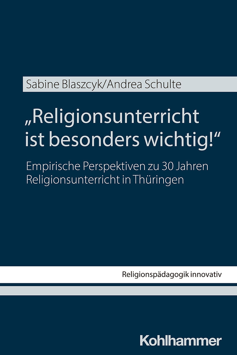 Religionsunterricht ist besonders wichtig!