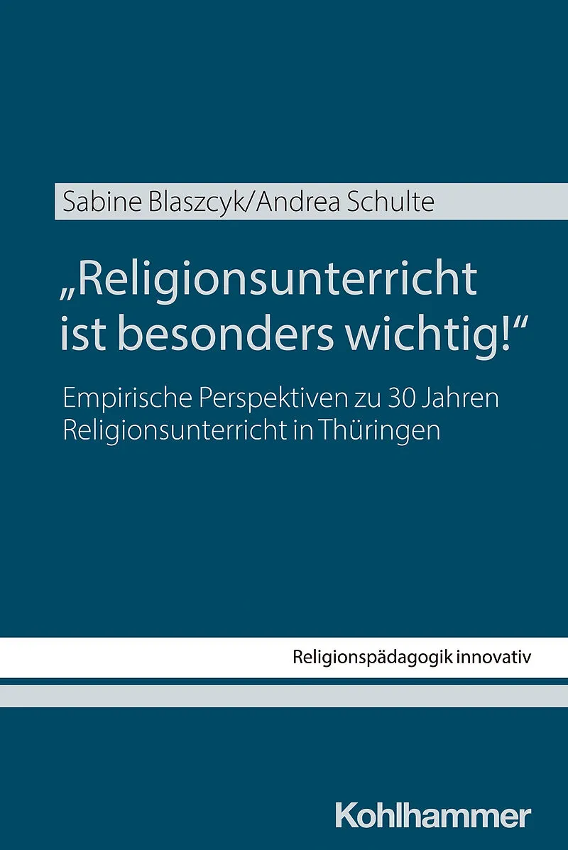 "Religionsunterricht ist besonders wichtig!"
