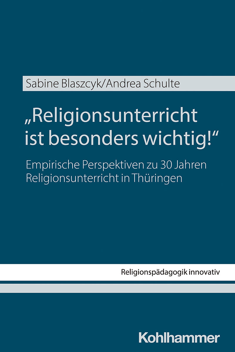 "Religionsunterricht ist besonders wichtig!"