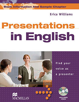 Couverture cartonnée Presentation English. Student's Book mit DVD de Erica J Williams