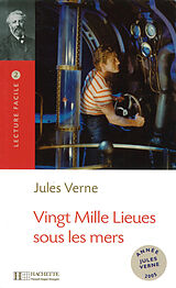 Couverture cartonnée Niveau B1: Vingt Mille Lieues sous les mers de Jules Verne