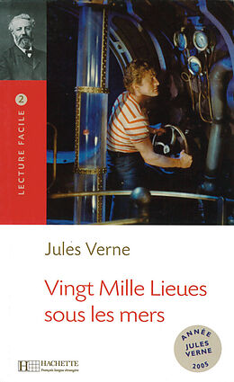 Couverture cartonnée Niveau B1: Vingt Mille Lieues sous les mers de Jules Verne