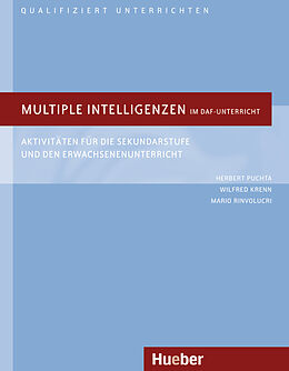 Kartonierter Einband Multiple Intelligenzen im DaF-Unterricht von Herbert Puchta, Wilfried Krenn, Mario Rinvolucri