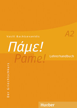 Couverture cartonnée Pame! A2 de Vasili Bachtsevanidis