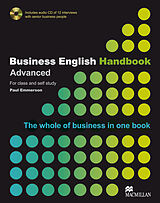 Couverture cartonnée Business English Handbook, w. Audio-CD de Paul Emmerson