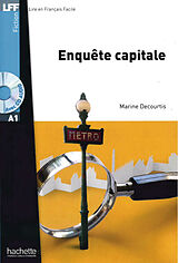 Couverture cartonnée Enquête capitale. Lektüre und Audios Online de Marine Courtis