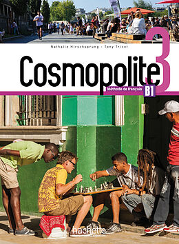 Couverture cartonnée Cosmopolite 3 Kursbuch mit DVD-ROM, parcours digital und de Nathalie Hirschsprung, Tony Tricot