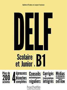 Couverture cartonnée DELF Scolaire et Junior B1 Nouvelle édition de Nelly Mous, Sara Azevedo Rodrigues, Pascal Biras