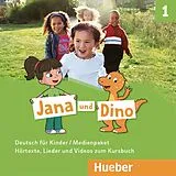 Audio CD (CD/SACD) Jana und Dino 1 von Manuela Georgiakaki, Michael Priesteroth